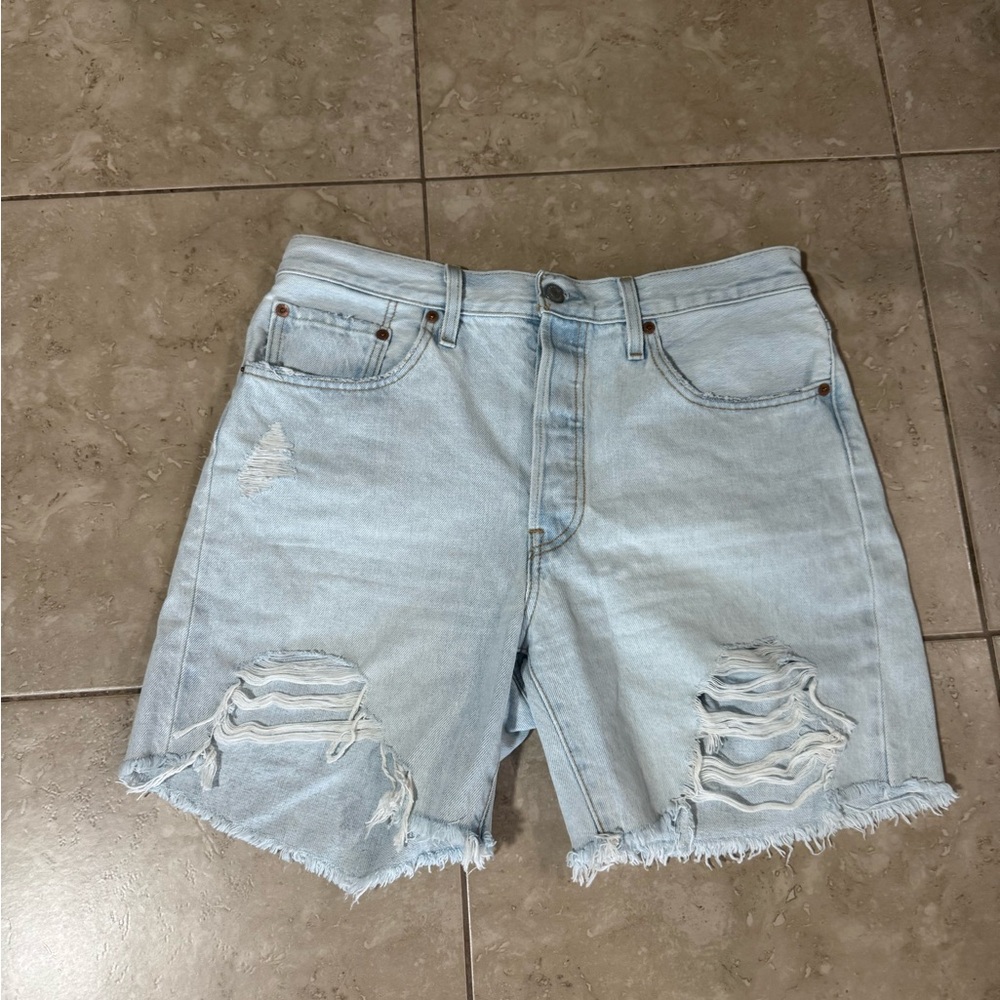 Levi’s mid-length shorts